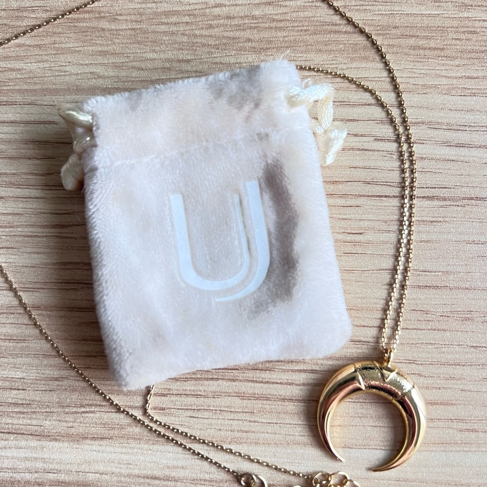 Uncommon James Gold Crescent “Nashville” Necklace